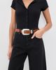 B-Low The Belt B-Low The Belt Walker Colt Belt Cognac/Silver - 3