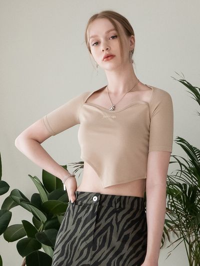 b able two Kirke T-shirts_Beige