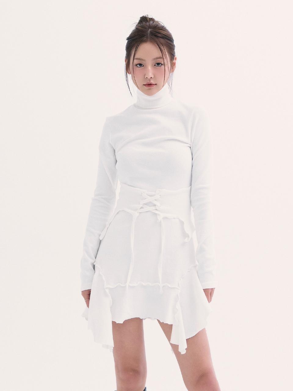 b able two Ophelia DRESS WHITE