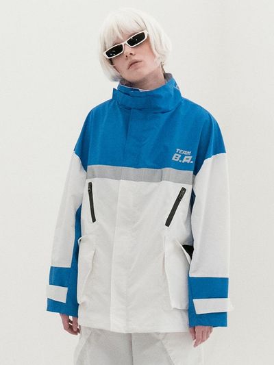 b able two Reflection Wind Breaker (BLUE)