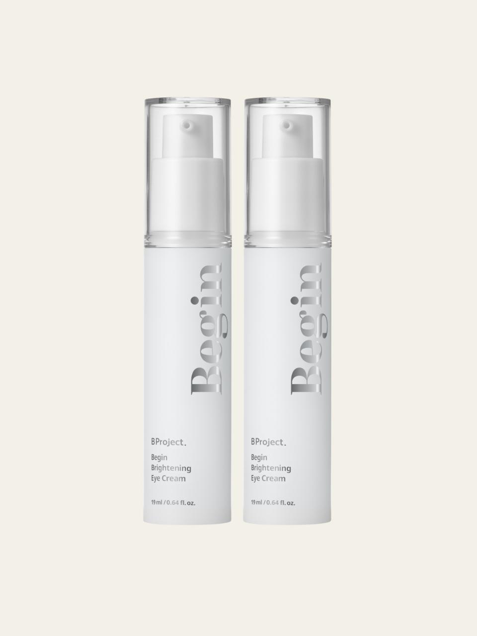 B Project [2 Set] Begin Brightening Eye cream 19ml