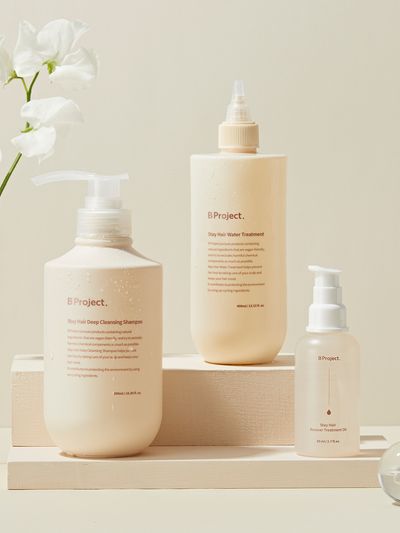 B Project [SET] Stay Hair Shampoo + Treatment + Oil