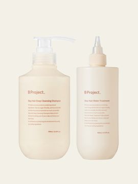 B Project Stay Hair Deep Cleansing Shampoo +Water Treatment