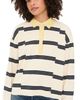 B Sides B Sides Rugby Polo White/Navy - 1