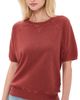 B Sides B Sides Short Sleeve Sweatshirt Faded Tomato - 1