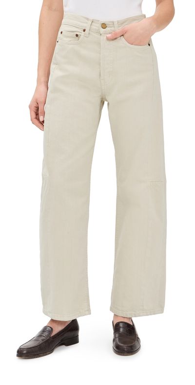 B Sides B Sides Slim Lasso Jeans Chalk Overdye