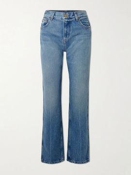 B SIDES Mira high-rise straight-leg jeans