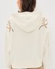 ba & sh ba & sh Beni Embroidered Hoodie Ecru - 3