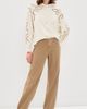 ba & sh ba & sh Beni Embroidered Hoodie Ecru - 5