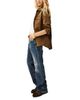 Ba & sh ba & sh Ivana Low Rise Wide Leg Jeans in Blue Jeans - 5
