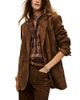 Ba & sh ba & sh Mosty Suede Blazer - 1