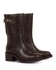 Ba & sh ba & sh Women's Cameron Leather Biker Boots - 4