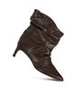 Ba & sh ba & sh Women's Lowcovilla Ruched Leather Ankle Boots - 3
