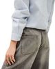 Ba & sh ba & sh Yima Drawstring Wide Leg Jeans in Grey - 4