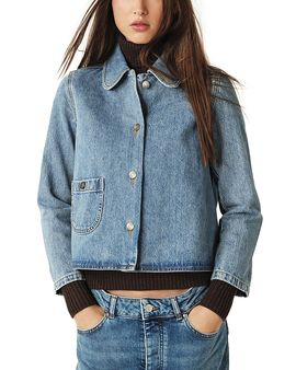 Ba & sh bas & sh Tiny Denim Jacket