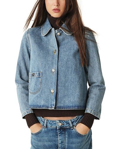 Ba & sh bas & sh Tiny Denim Jacket