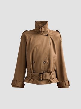 ba & sh Winnie Short Trench Coat
