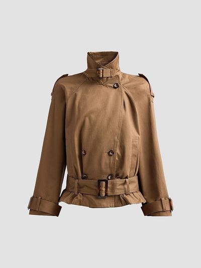 ba & sh Winnie Short Trench Coat