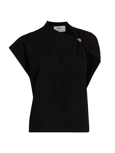 ba & sh Women's Allia Asymmetric Cotton T-Shirt