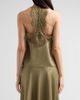 ba & sh Women's Corina Satin Lace-Back Tank - 3