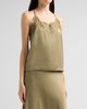 ba & sh Women's Corina Satin Lace-Back Tank - 4