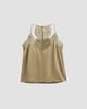 ba & sh Women's Corina Satin Lace-Back Tank - 6