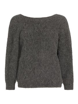 ba & sh Women's Fill Alpaca-Blend Twist Sweater