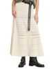 ba & sh Women's Josh Cotton Crochet Maxi Skirt - 3