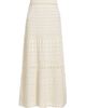 ba & sh Women's Josh Cotton Crochet Maxi Skirt - 8