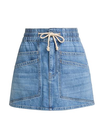 ba & sh Women's Martina Denim Miniskirt