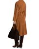 ba & sh Women's Matte Suede Trench Coat - 5