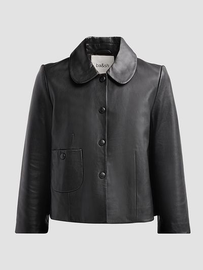 ba & sh Women's Mylos Leather Jacket