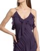 ba & sh Women's Oceane Ruffled Midi-Dress - 6