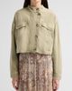 ba & sh Women's Rallo Cotton Crop Jacket - 5