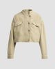 ba & sh Women's Rallo Cotton Crop Jacket - 6