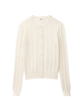ba & sh Women's Viviana Pointelle-Knit Cardigan