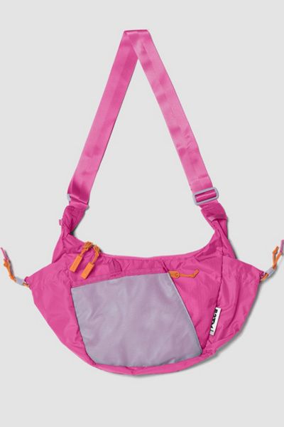 BABOON TO THE MOON BABOON TO THE MOON Crescent Crossbody Bag (4.7L) in Raspberry Fizz, Women's at Urban Outfitters