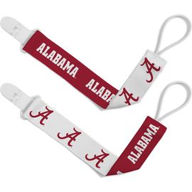 BABY FANATIC BABY FANATIC Alabama Pacifier Clip 2-Pack