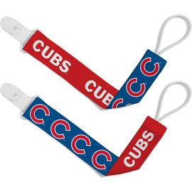 BABY FANATIC BABY FANATIC Chicago Cubs Pacifier Clip 2-Pack