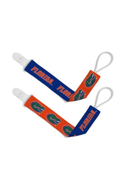 BABY FANATIC BABY FANATIC Florida Gators Pacifier Clip 2-Pack