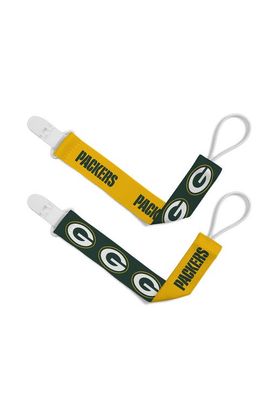 BABY FANATIC BABY FANATIC Green Bay Packers Pacifier Clip 2-Pack