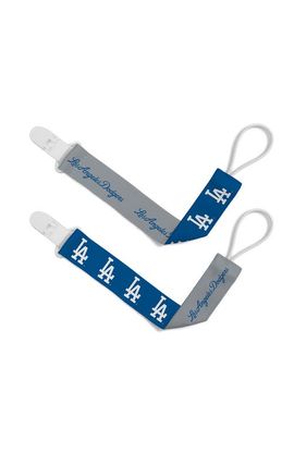 BABY FANATIC BABY FANATIC Los Angeles Dodgers Pacifier Clip 2-Pack