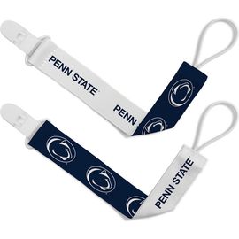 BABY FANATIC BABY FANATIC Penn State Pacifier Clip 2-Pack