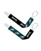 BABY FANATIC BABY FANATIC Philadelphia Eagles Pacifier Clip 2-Pack - 1