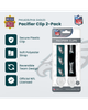 BABY FANATIC BABY FANATIC Philadelphia Eagles Pacifier Clip 2-Pack - 4