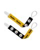 BABY FANATIC BABY FANATIC Pittsburgh Steelers Pacifier Clip 2-Pack - 1