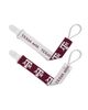BABY FANATIC BABY FANATIC Texas A&M Aggies Pacifier Clip 2-Pack - 1