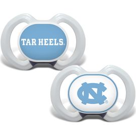 BABY FANATIC BABY FANATIC UNC Tar Heels Pacifier 2-Pack