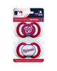 BABY FANATIC BABY FANATIC Washington Nationals Pacifier 2-Pack - 2