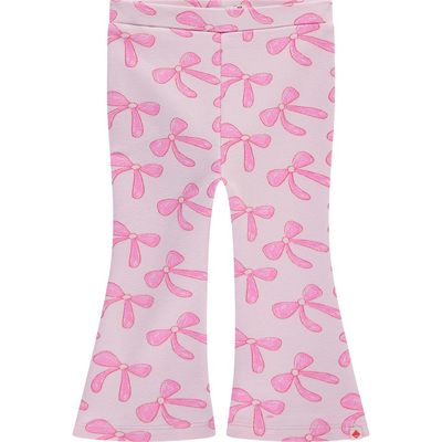 BABYFACE BABYFACE Bow Print Flared Legging